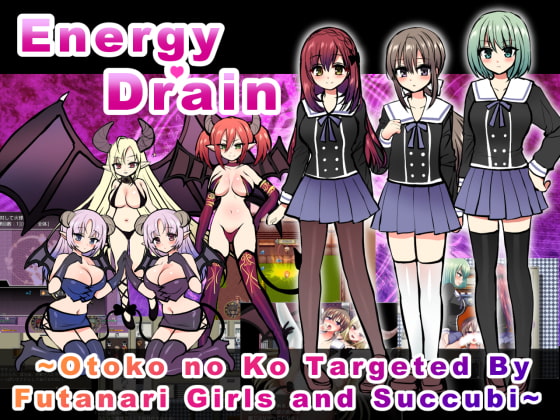 Energy Drain ~Otoko no Ko Targeted By Futanari Girls and Succubi~ [English & Chinese Ver.] poster