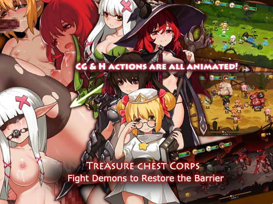 Treasure Chest Corps - Fight Demons to Restore the Barrier poster
