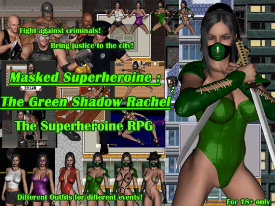Masked Superheroine: The Green Shadow Rachel poster