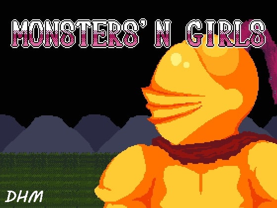 Monsters 'n Girls poster
