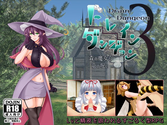 ドレインダンジョン3 ～森の魔女と竜の呪い～ poster