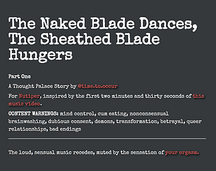 The Naked Blade Dances - Part One poster