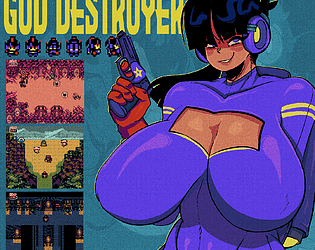 God Destroyer - Gameboy color / Analogue Pocket poster