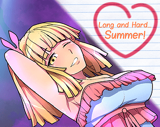 Long and Hard... Summer! v. 0.83 - Hentai Dating Sim poster