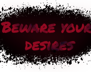 Beware your desires poster