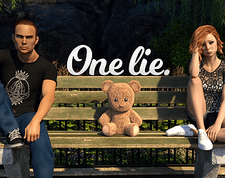 One lie poster