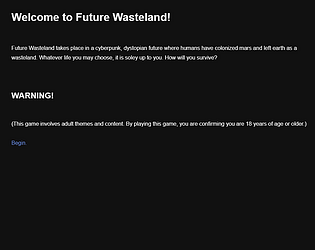 Future Wasteland poster
