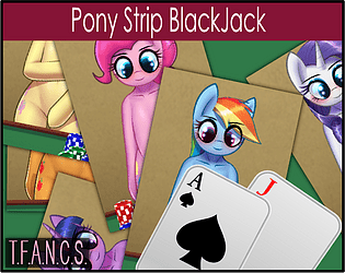 Pony Strip BlackJack poster