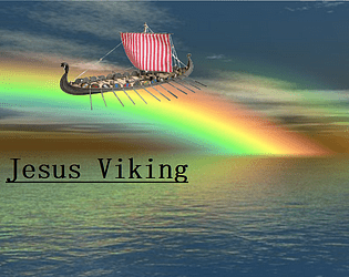 Jesus Viking poster