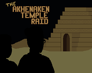 The Akhenaken Temple Raid poster