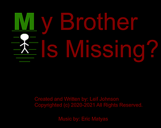 My Brother is Missing poster