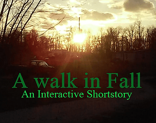 A walk in Fall poster