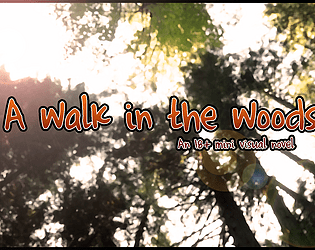 A walk in the woods poster