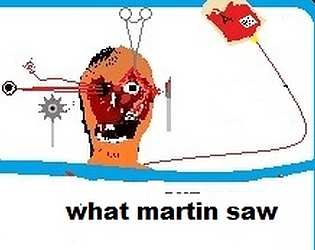 WHAT MARTIN SAW poster