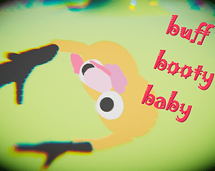 buff booty baby poster