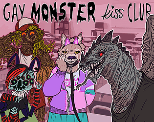 Gay Monster Kiss Club poster