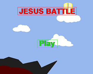 JESUS BATTLE poster