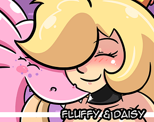 Fluffy & Daisy poster