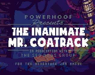 The Inanimate Mr Coatrack poster