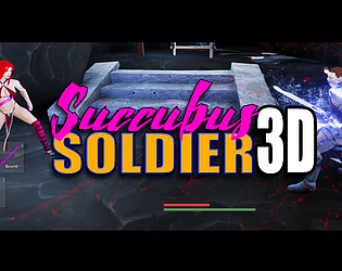Succubus Soldier 3D poster