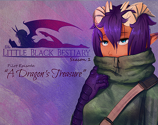 The Little Black Bestiary: "A Dragon's Treasure" poster