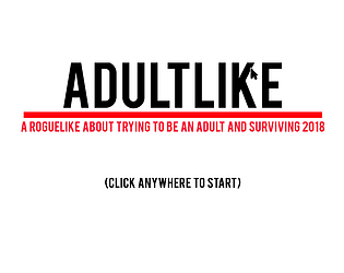 Adultlike poster