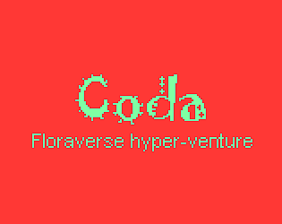 Coda: the floraverse hypercard adventure demo poster