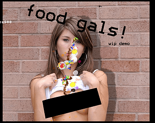 Food Gals!(wip demo ) poster