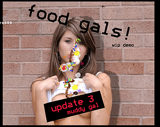 Food Gals!(wip demo ) update 3 poster