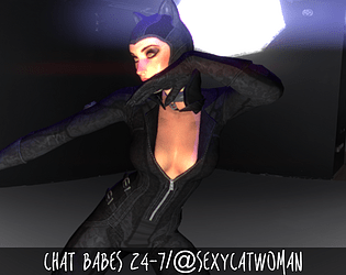 Chat Babes 24-7: Sexy Catwoman Edition poster