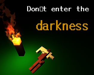 Don't enter the darkness poster