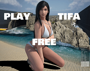 PLAY ME TIFA BIKINI FAN GAME free version poster