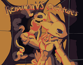 Renamon VS creatures poster