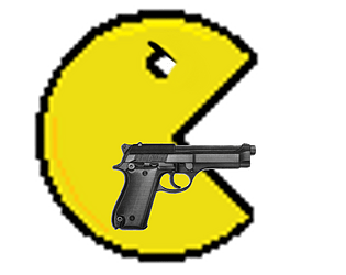 Pacman has a Gun! poster