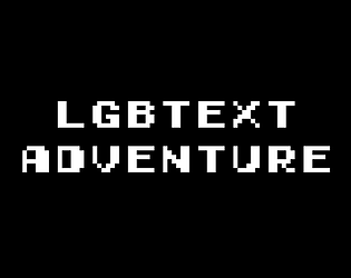 LGBText Adventure poster
