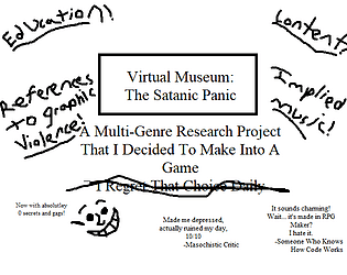 Virtual Museum: The Satanic Panic poster