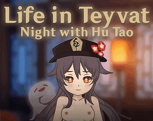 Life in Teyvat: Night with Hu Tao poster