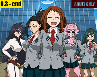 My Harem Academia 0.3 End - NSFW 18+ poster