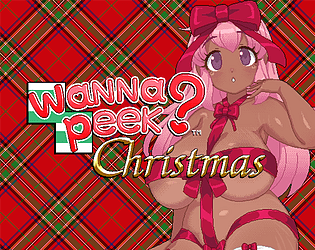 Wanna Peek? Christmas poster