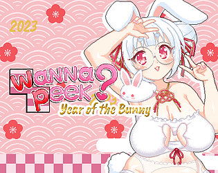Wanna Peek? Year of the Bunny poster