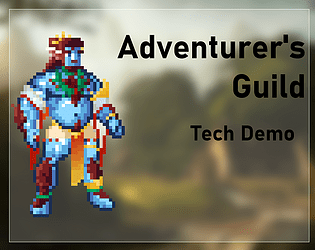 Adventurer's Guild Tech Demo poster