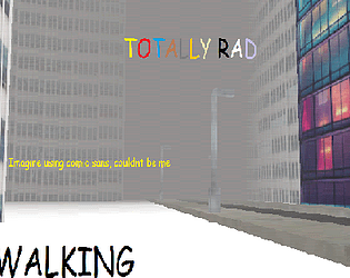 Walking poster
