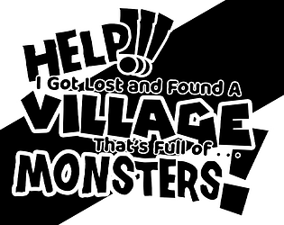 HELP!!! I Got Lost and Found A VILLAGE That's Full of... MONSTERS! poster