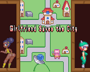 Girlfriend Saves the City poster
