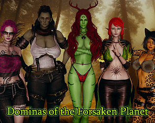 Dominas of the Forsaken Planet NSFW 18+ poster