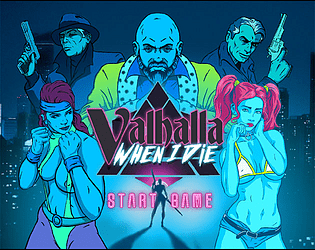Valhalla When I Die | Beat-'em Up Minigame poster
