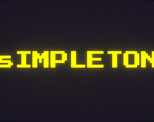 sIMPLETON poster