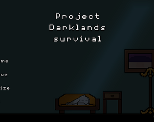 Project darklands survival alpha poster