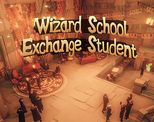 Wizard School Exchange Student poster