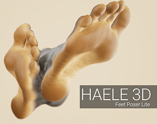 HAELE 3D - Feet Poser Lite Demo poster